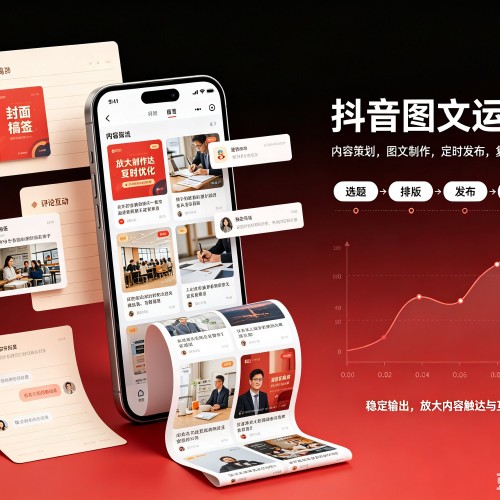 岳塘抖音图文代运营服务